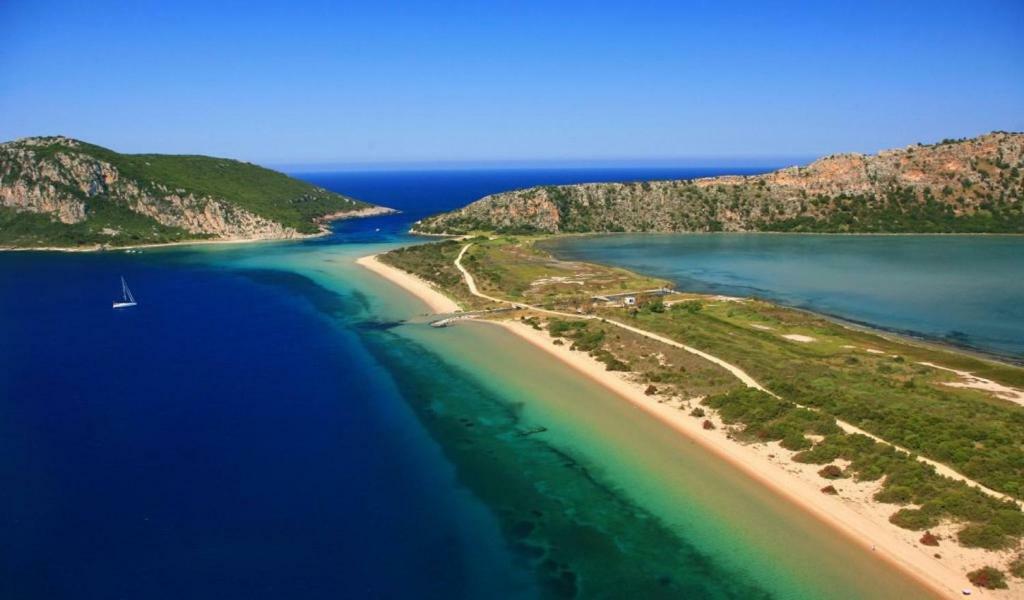 Appartement The House Of "Angelina", Magnificent View Of The Sea à Methoni  Extérieur photo
